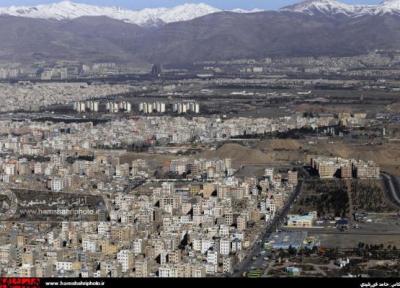 اینفوگرافیک ، خطر بیخ گوش 3میلیون تهرانی ، 37 درصد مرکز نشینان در بافت های ناکارآمد سکونت دارند